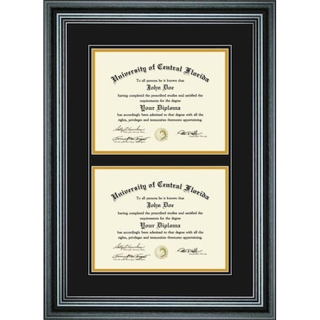 Perfect Cases Perfect Cases PCFRM-D4PM1114 11 x 14 in. Double Diploma Frame for Diploma PCFRM-D4PM1114